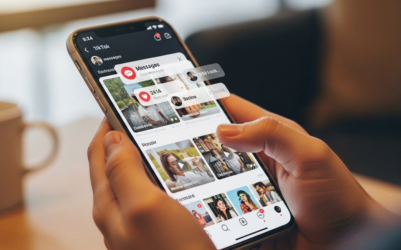 Social media concept